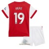 Officiële Voetbalshirt + Korte Broek Arsenal Nicolas Pepe 19 Thuis 2021-22 - Kids